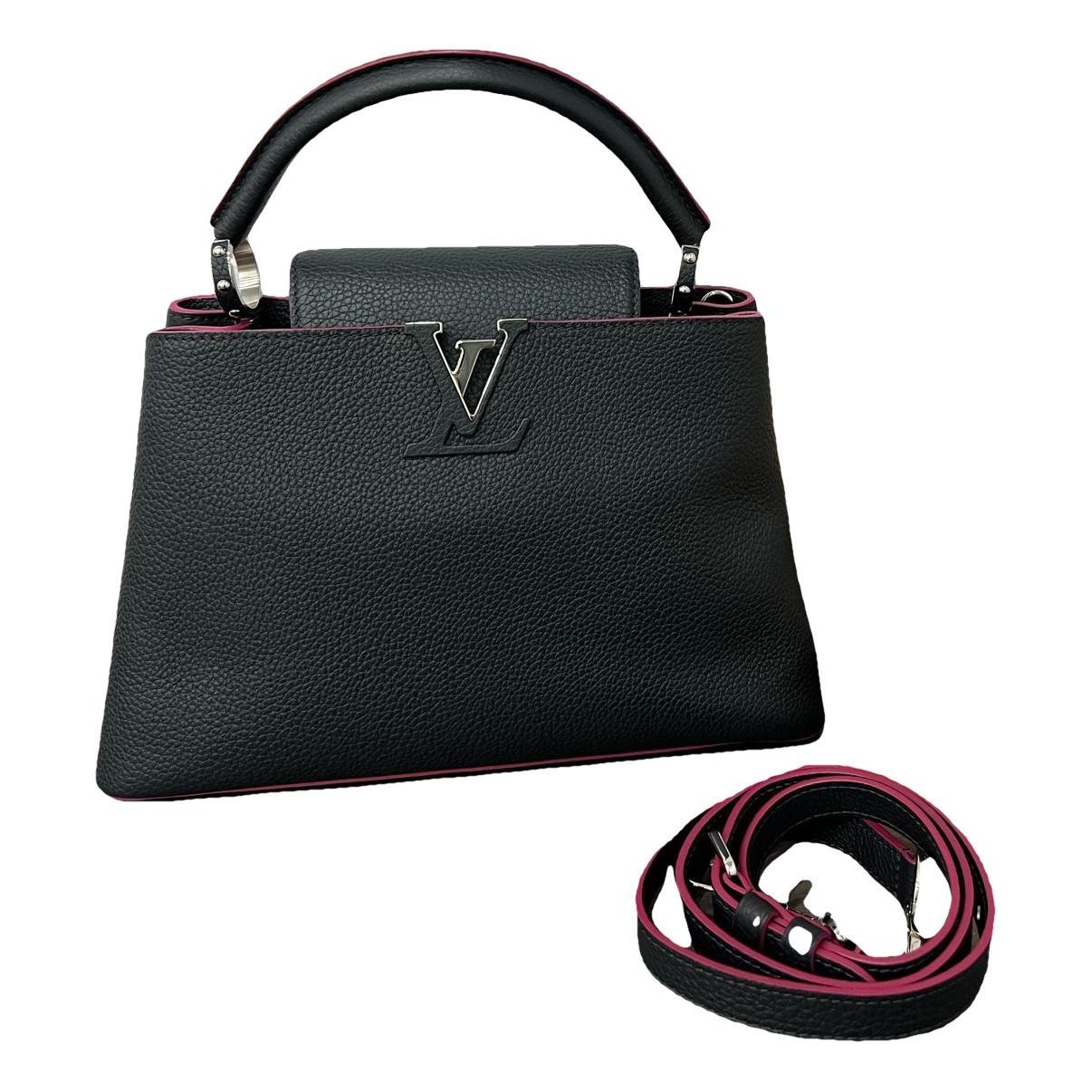 Capucines leather handbag