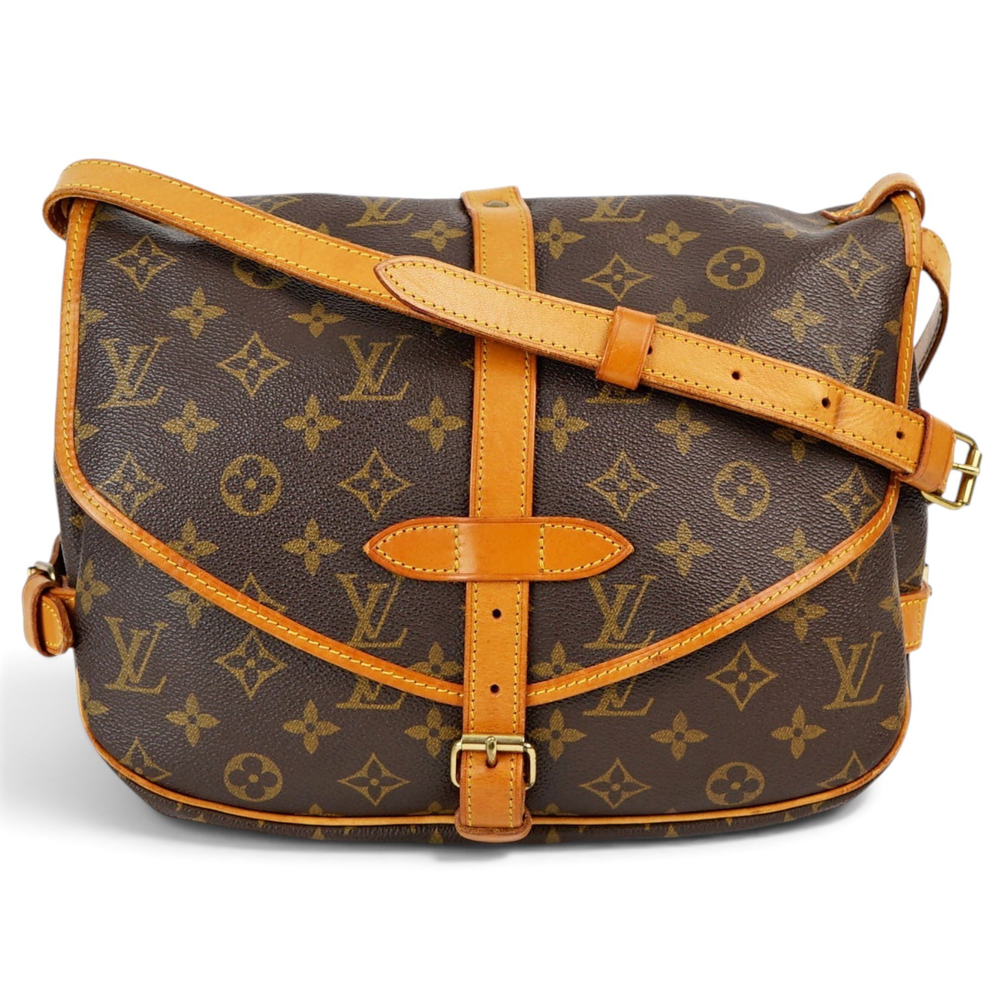 Louis Vuitton Saumur leather crossbody bag