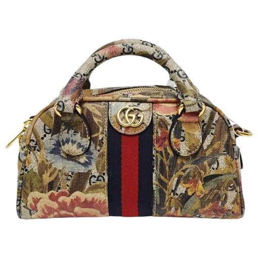 Ophidia leather handbag