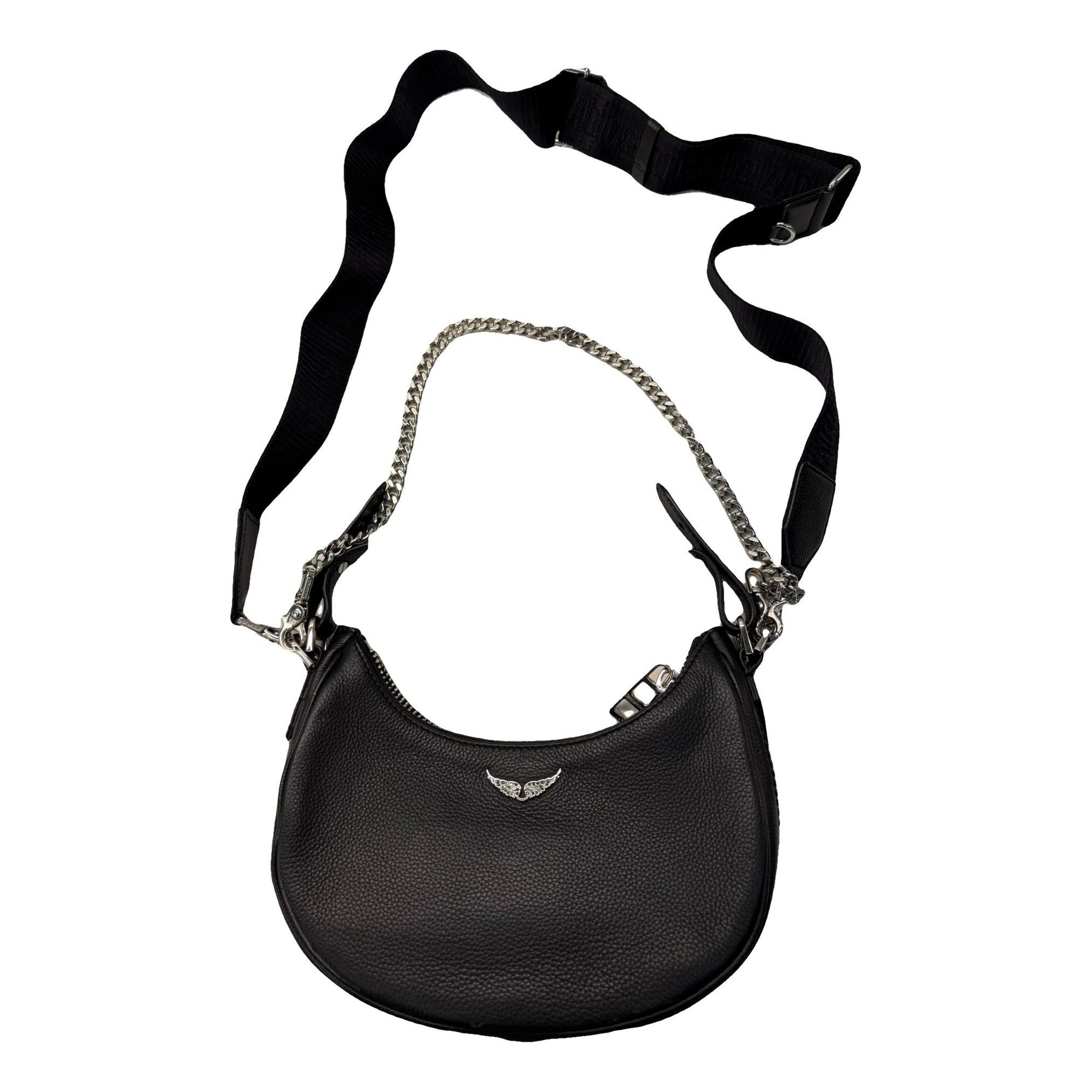 Leather crossbody bag