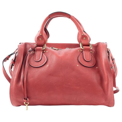 Leather handbag