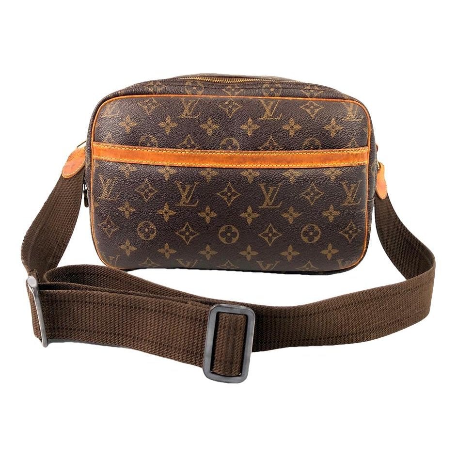 Reporter cloth crossbody bag