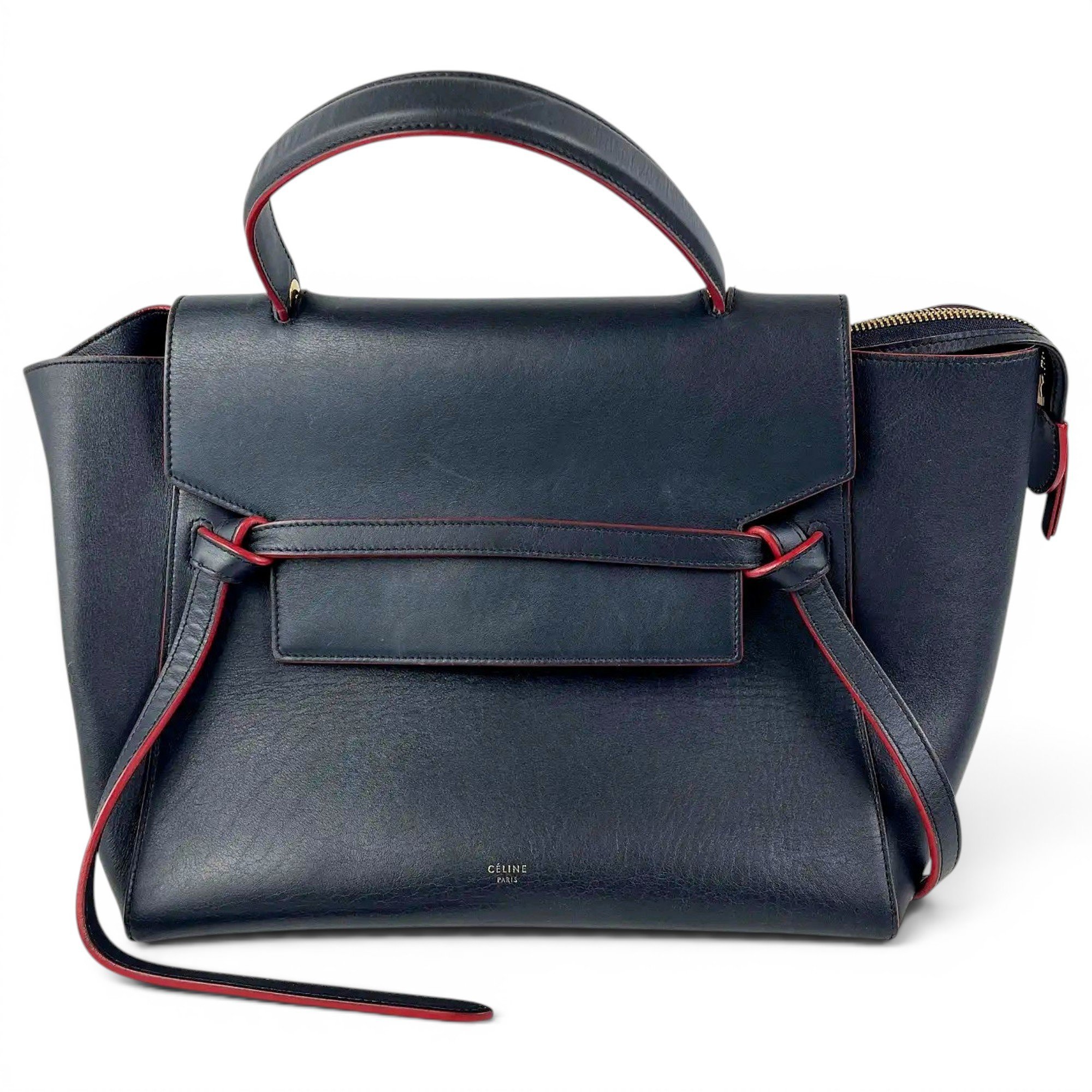 Leather handbag