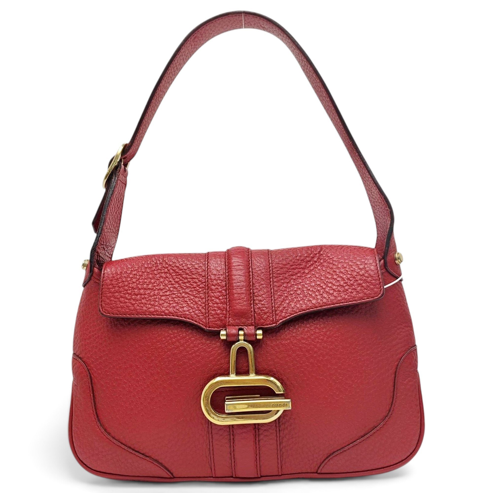 Punch leather handbag