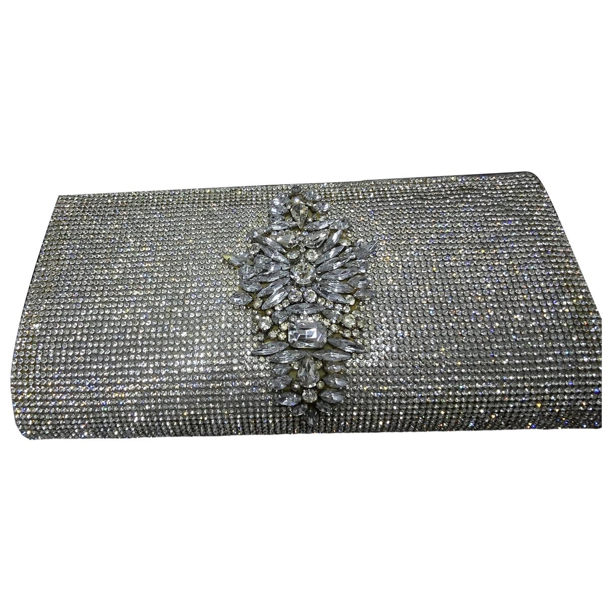 Badgley Mischka Silk clutch bag