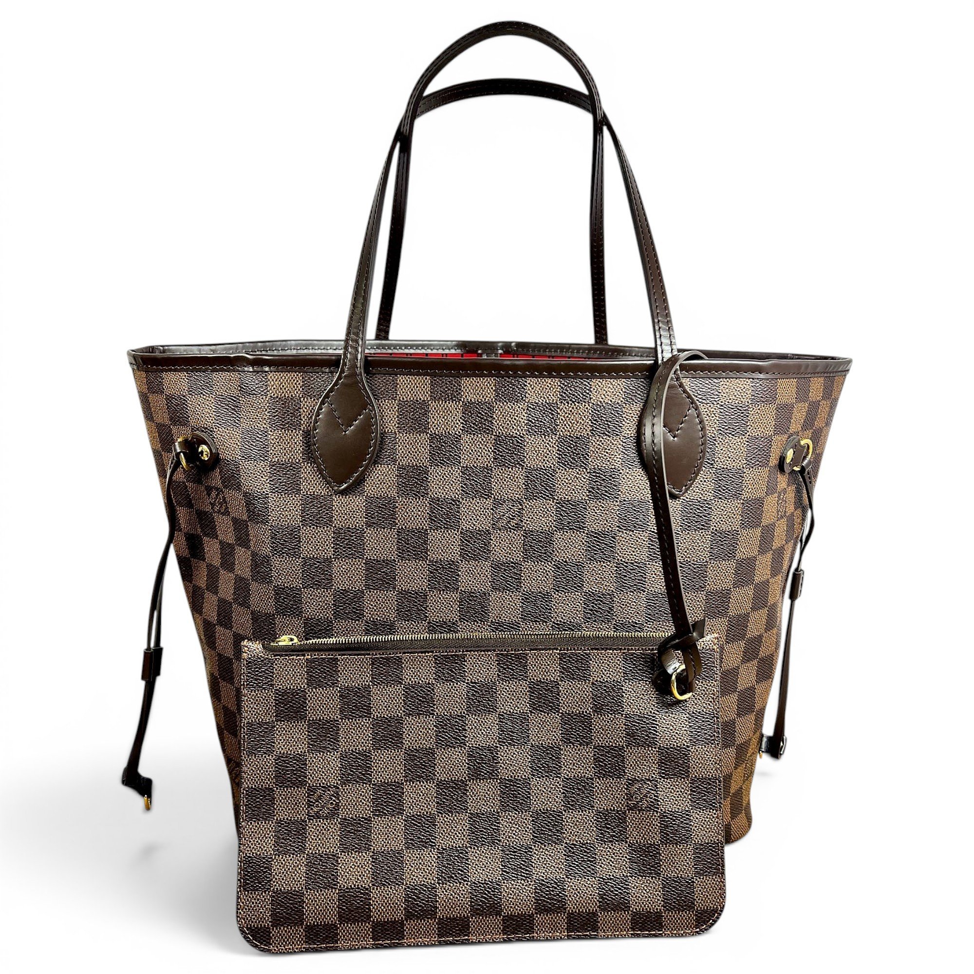 Neverfull leather tote