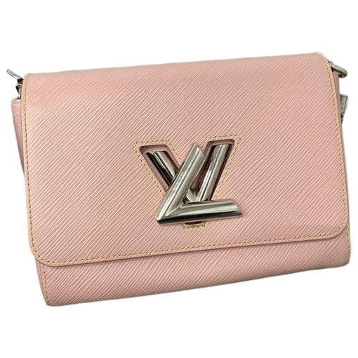 Twist leather handbag