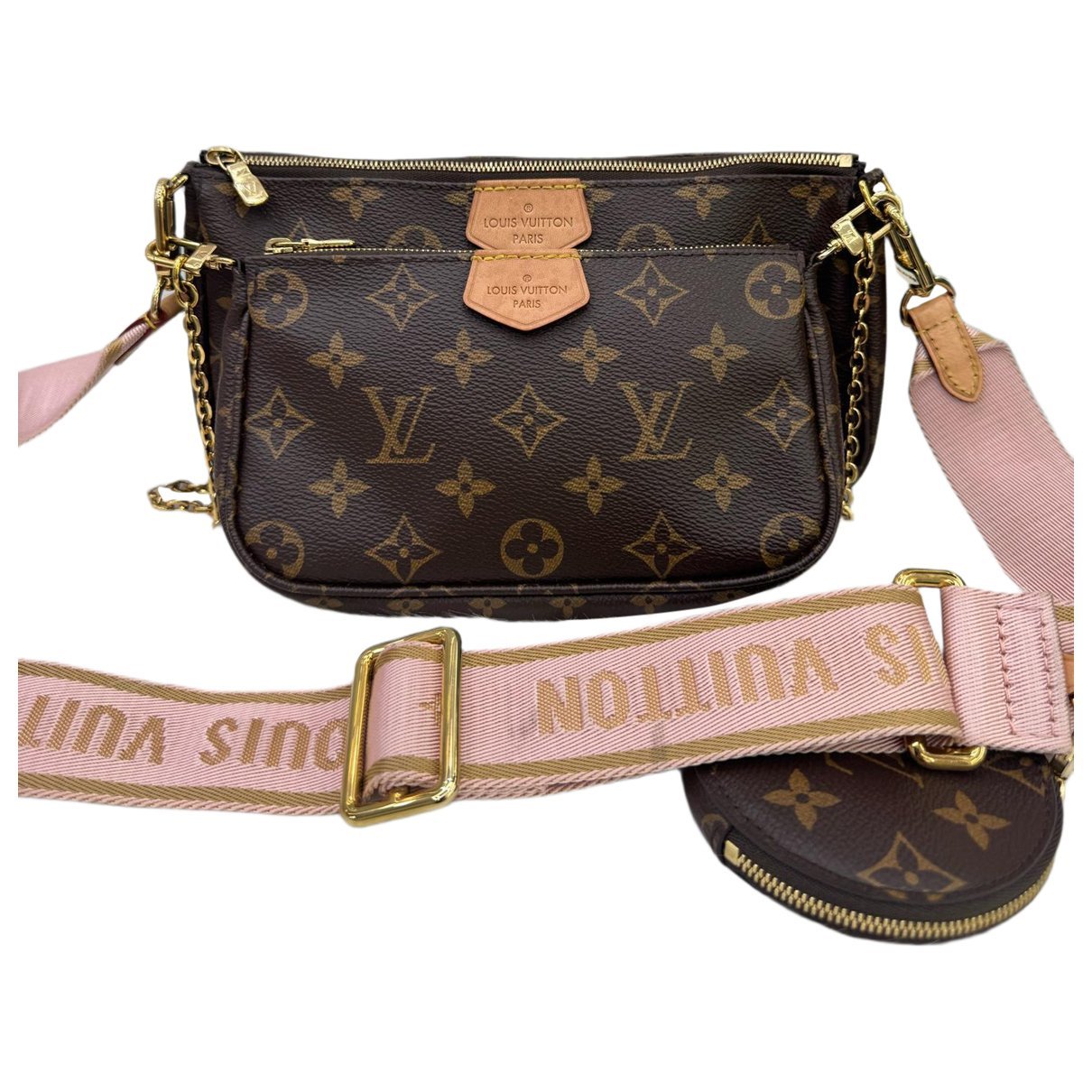 Multi Pochette Accessoires leather handbag