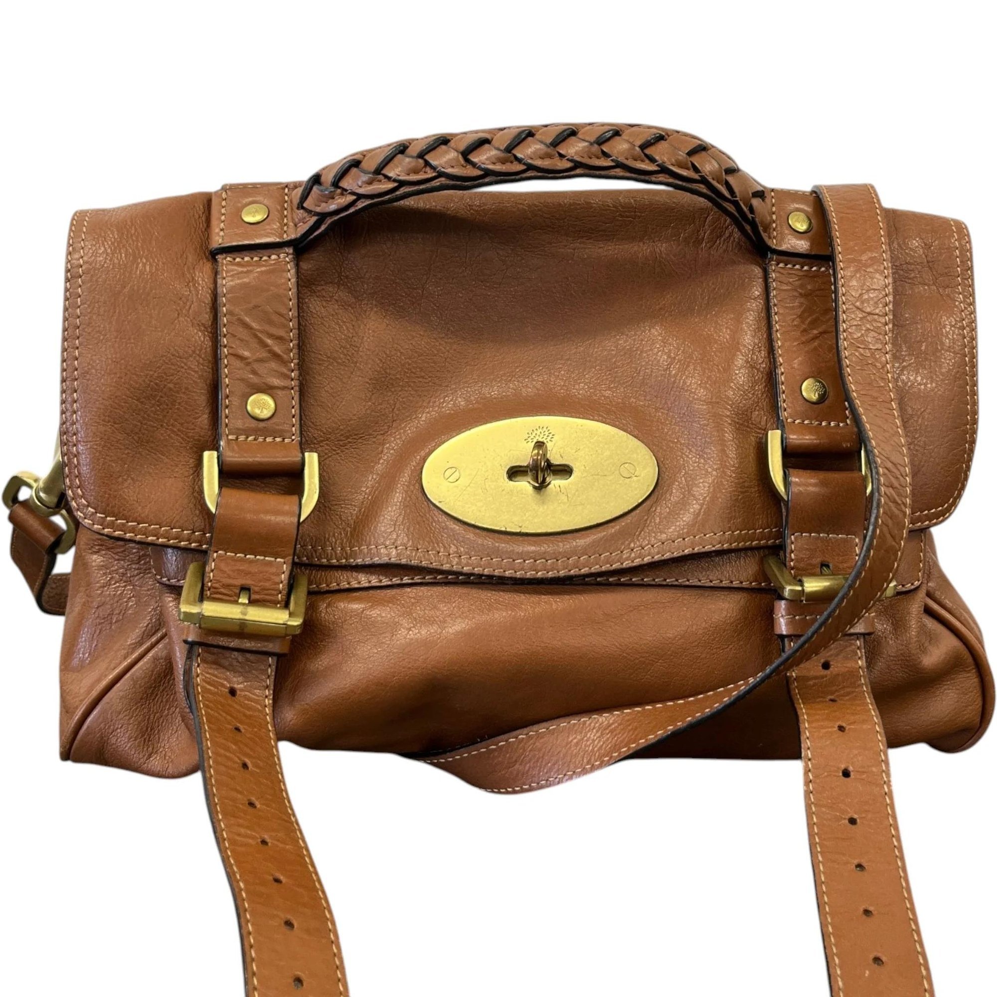 Leather handbag
