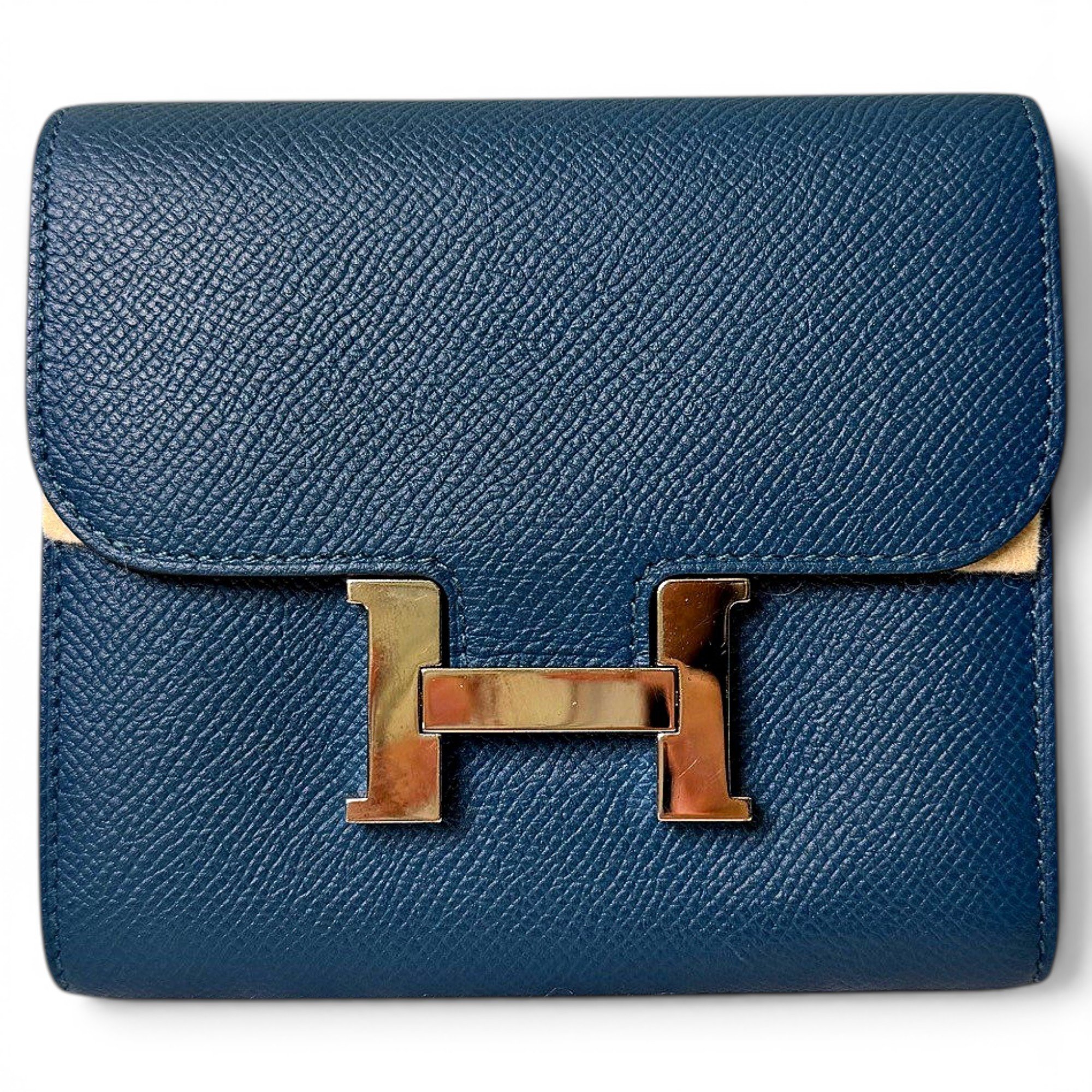Constance leather clutch bag