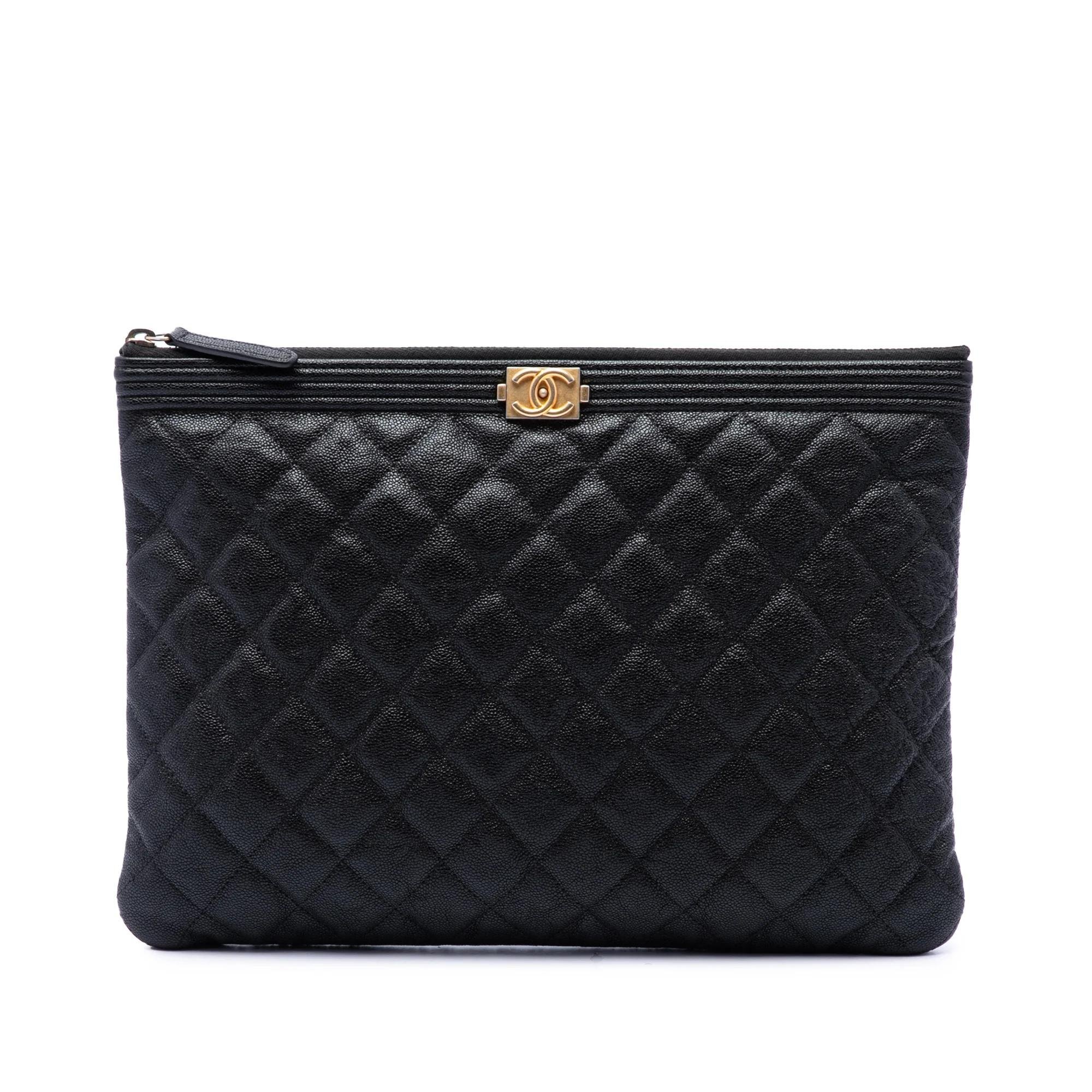 Chanel Boy leather handbag