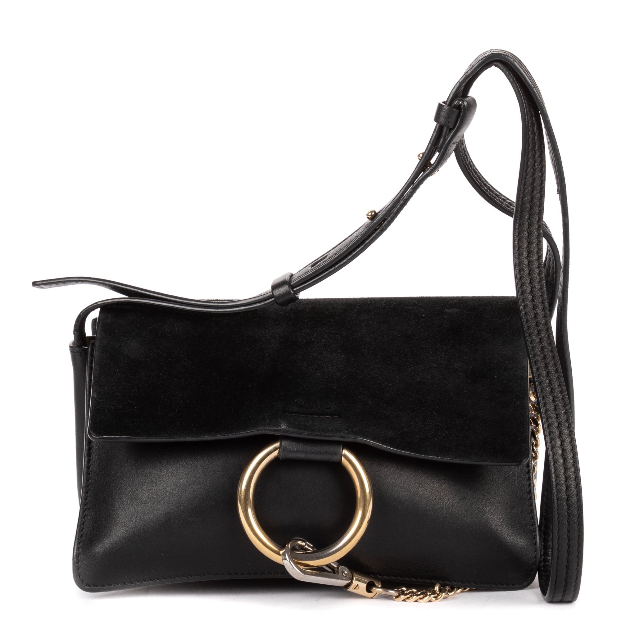 Faye leather handbag