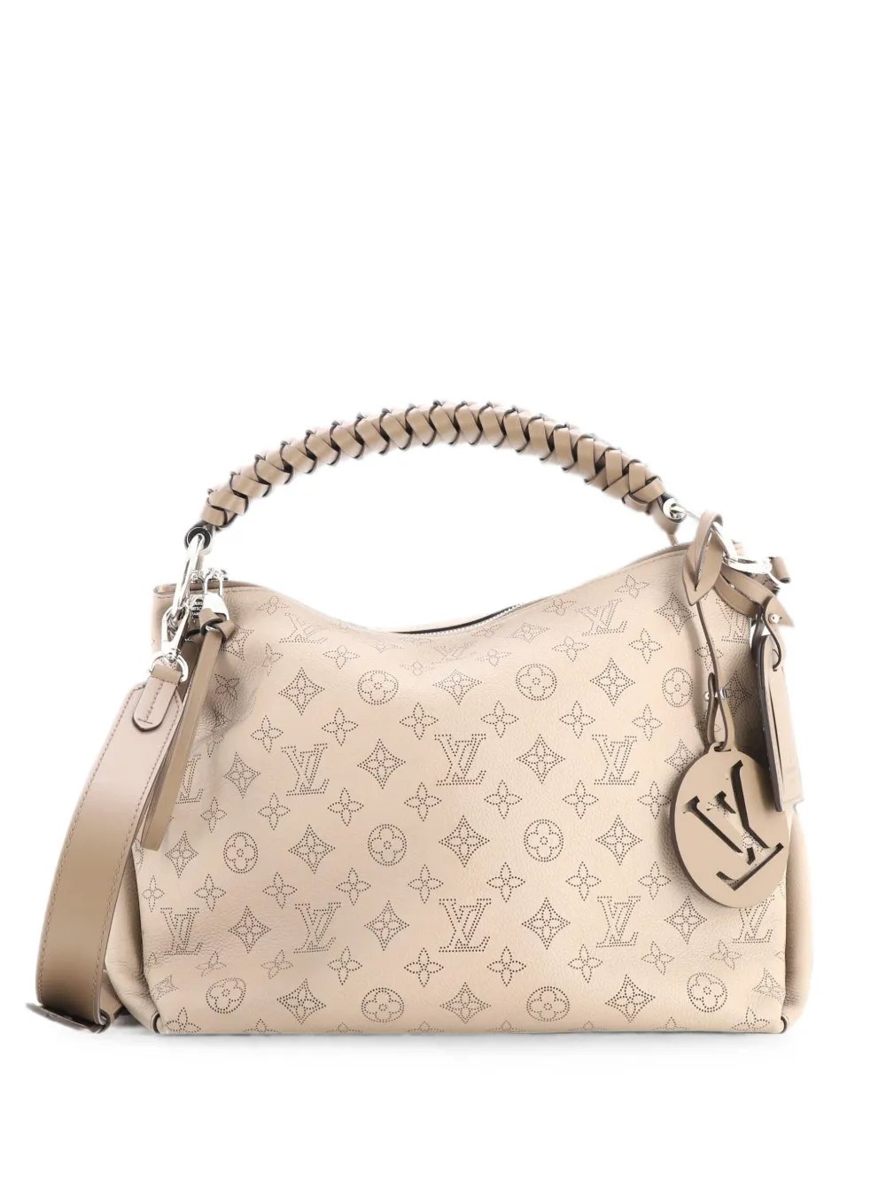 Braided Handle Beaubourg Mahina Leather MM hobo bag