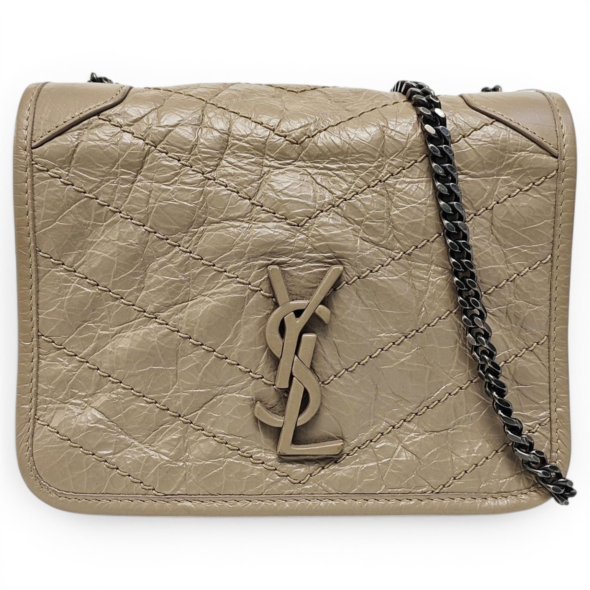 Mini Niki leather handbag