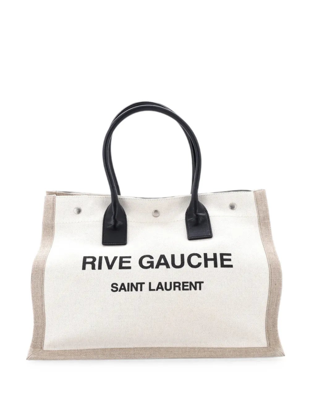 Rive Gauche Shopper Canvas Small tote bag