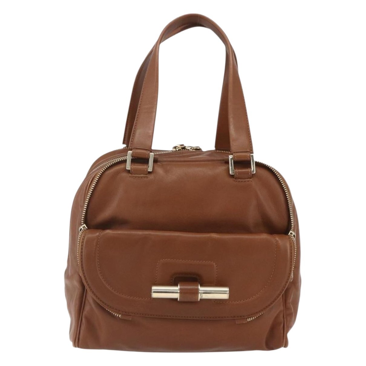 Leather handbag