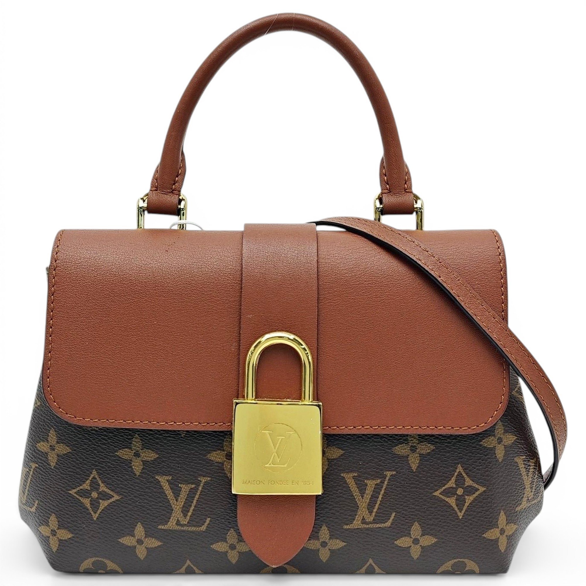 Locky BB leather handbag