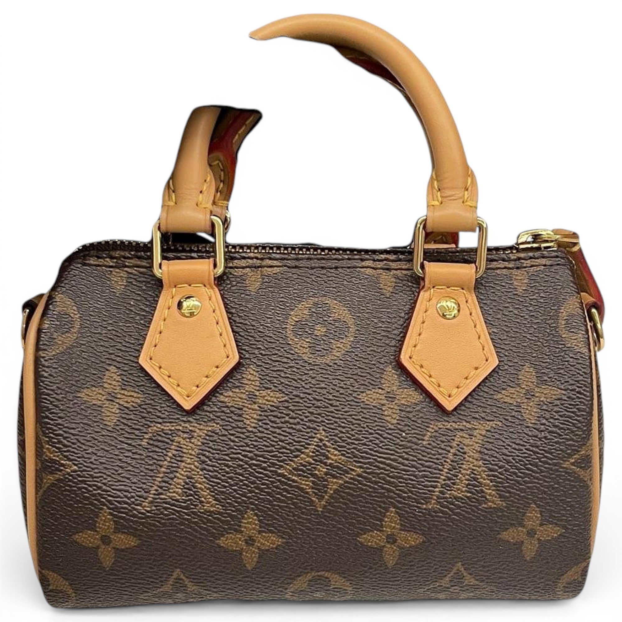 Nano Speedy / Mini HL leather handbag