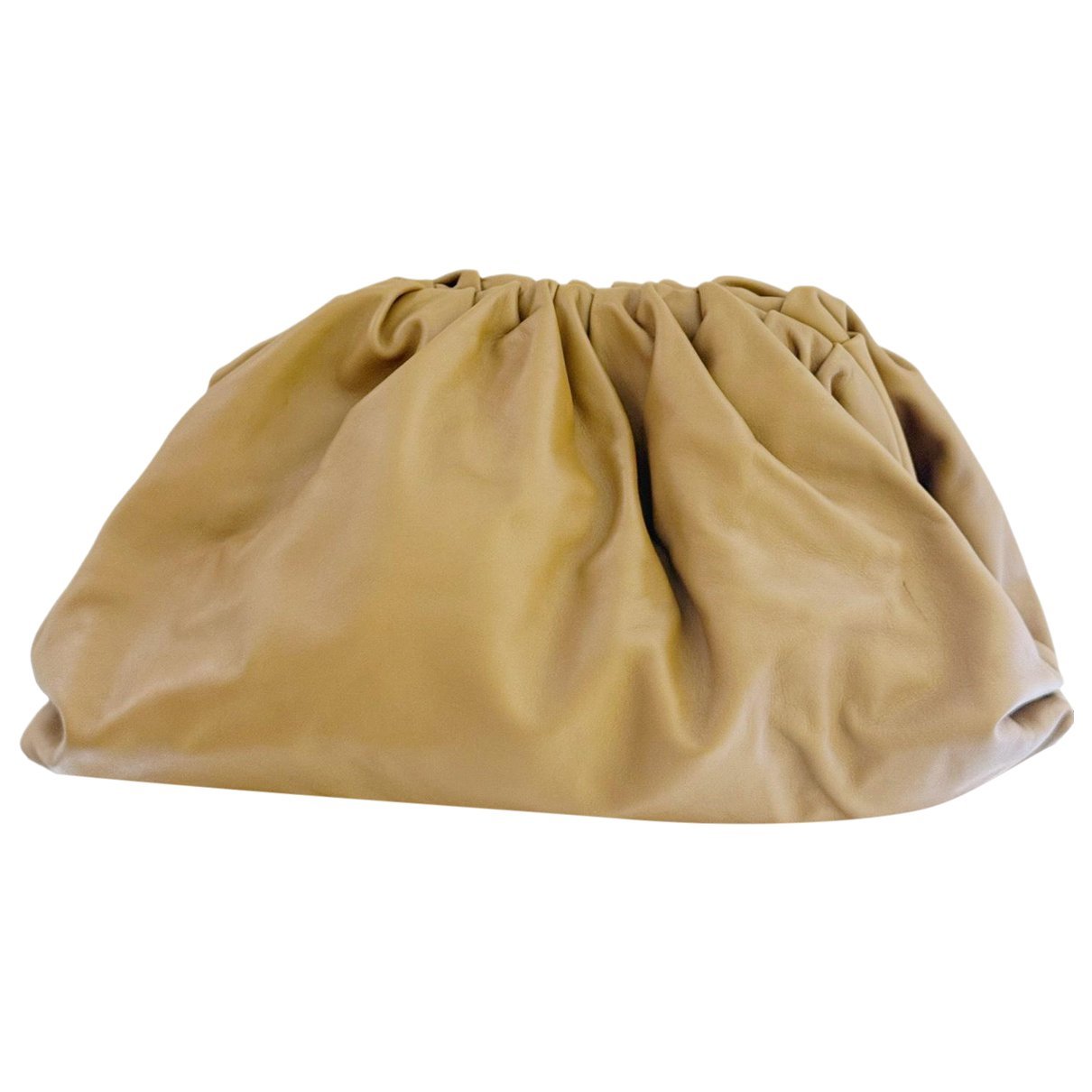 Pouch leather clutch bag