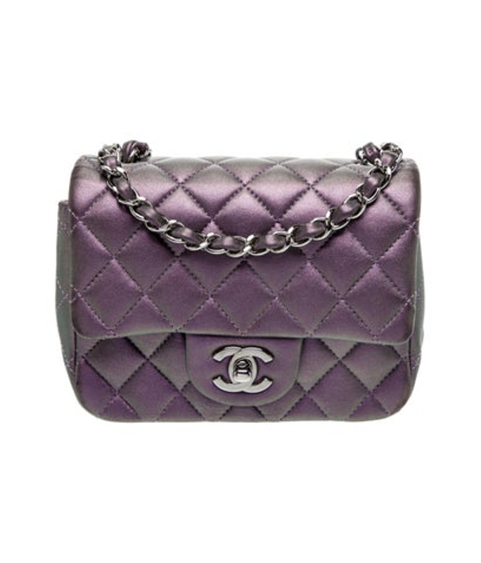 Chanel Iridescent Classic Mini Square Flap Bag