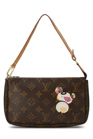 Louis Vuitton Takashi Murakami x Louis Vuitton Monogram Canvas Panda Pochette Accessoires
