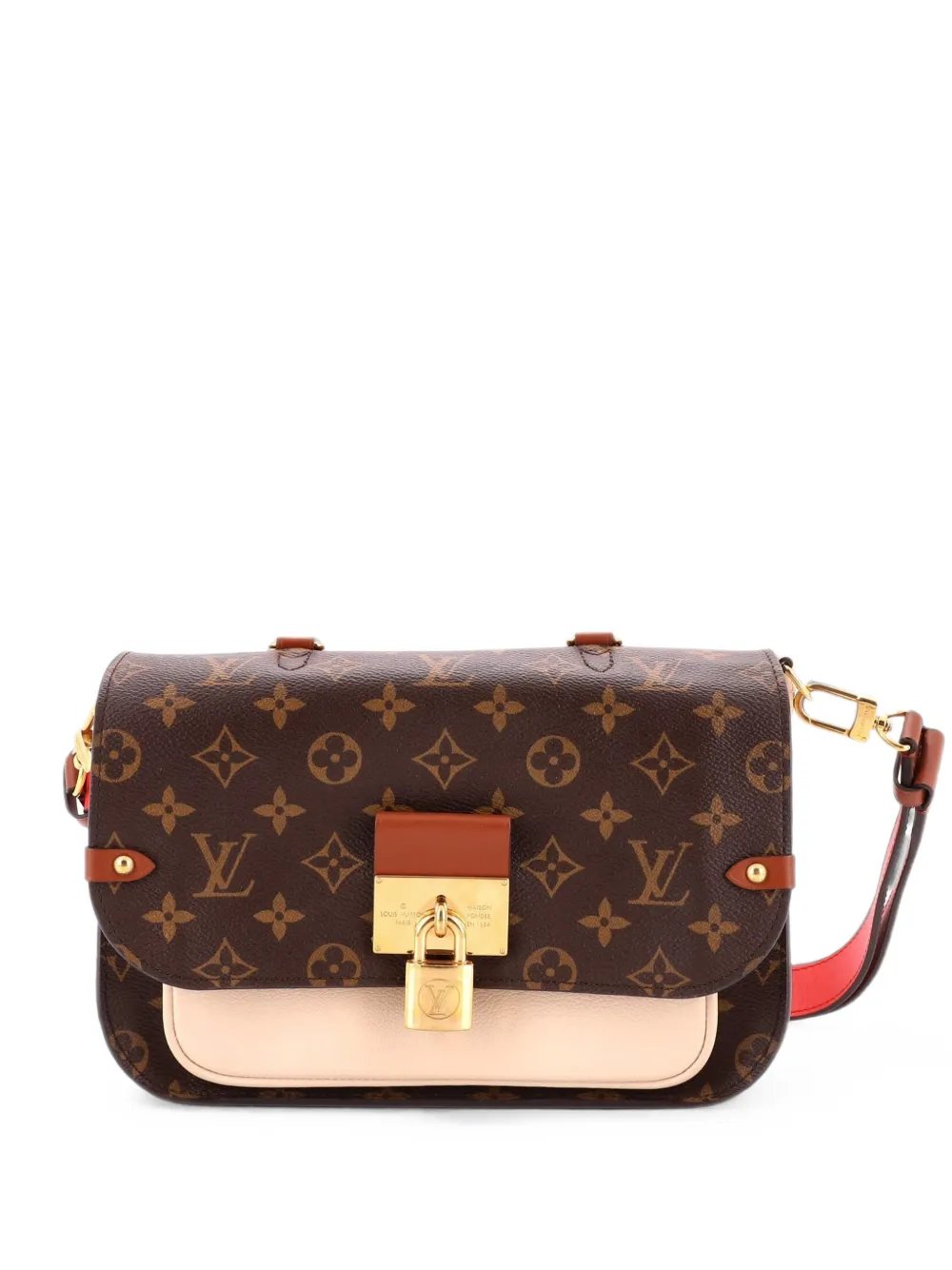 Vaugirard Handbag Monogram Canvas with Leather satchel