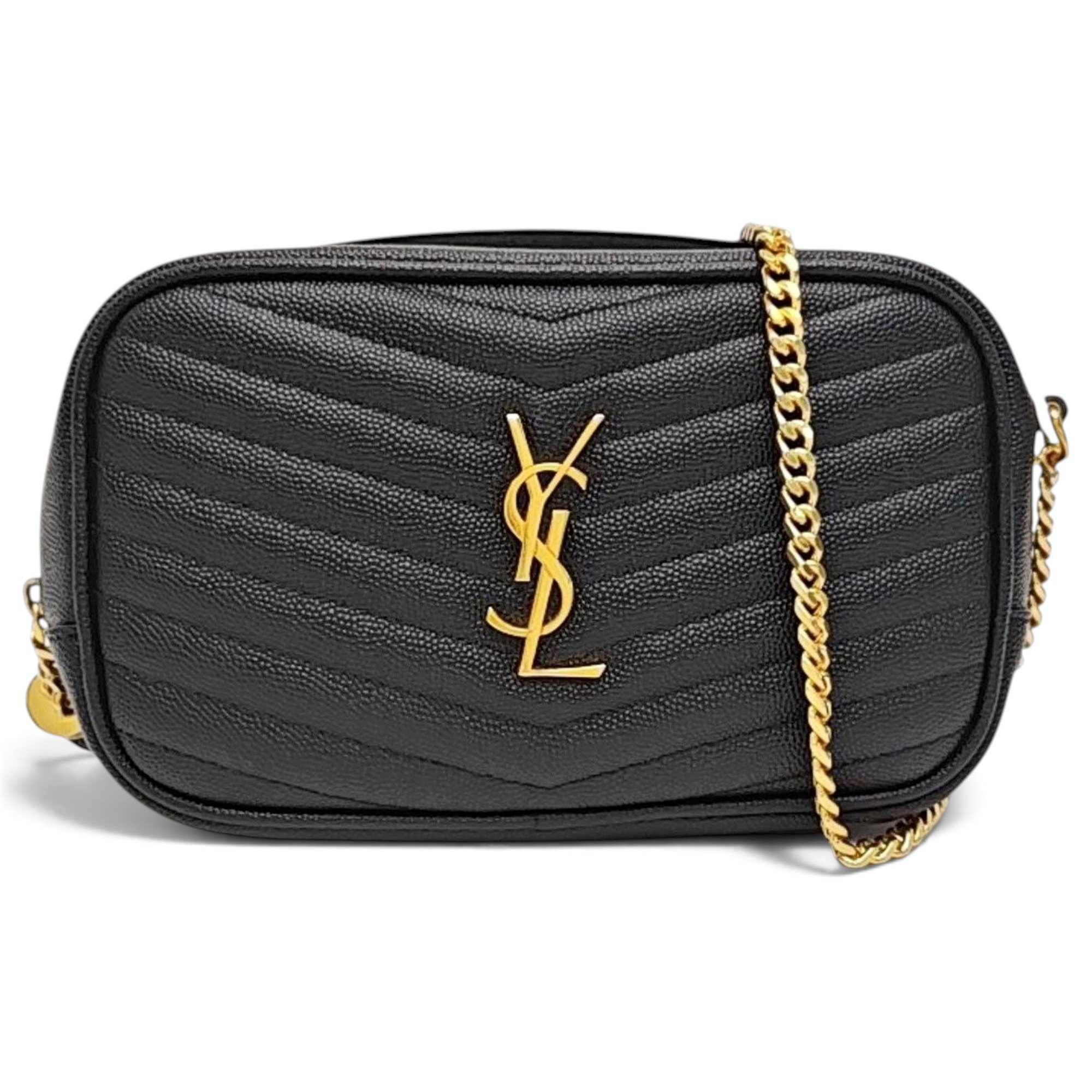 Camera Lou leather handbag