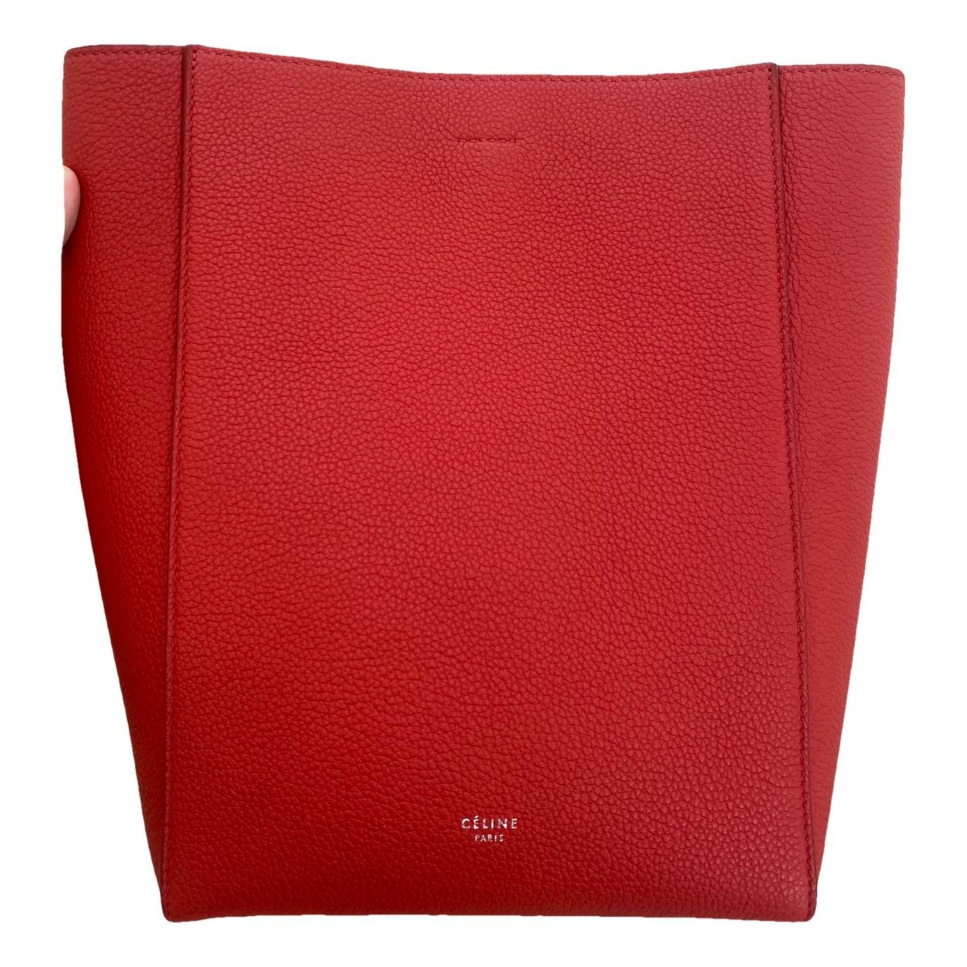 Seau Sangle leather tote