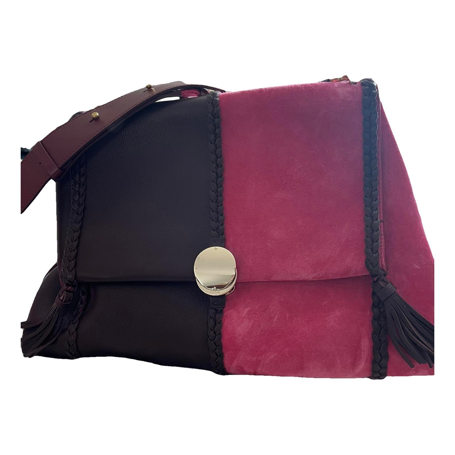 Penelope leather handbag
