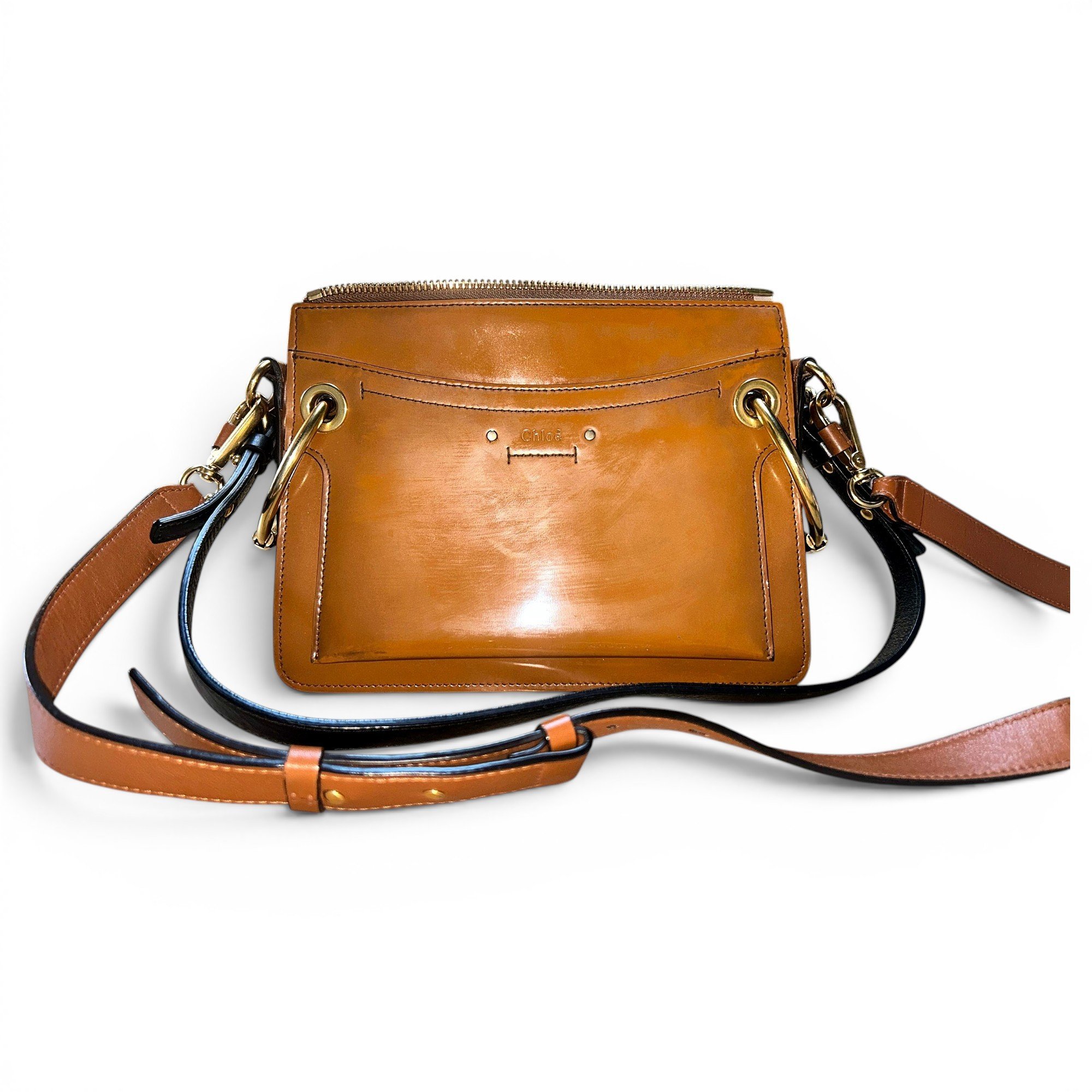 Roy leather crossbody bag