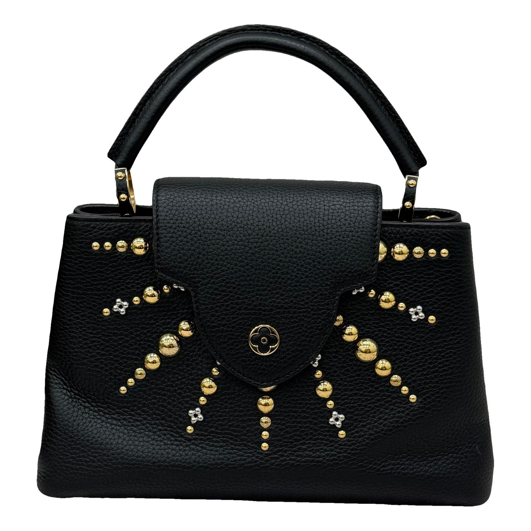Capucines leather handbag