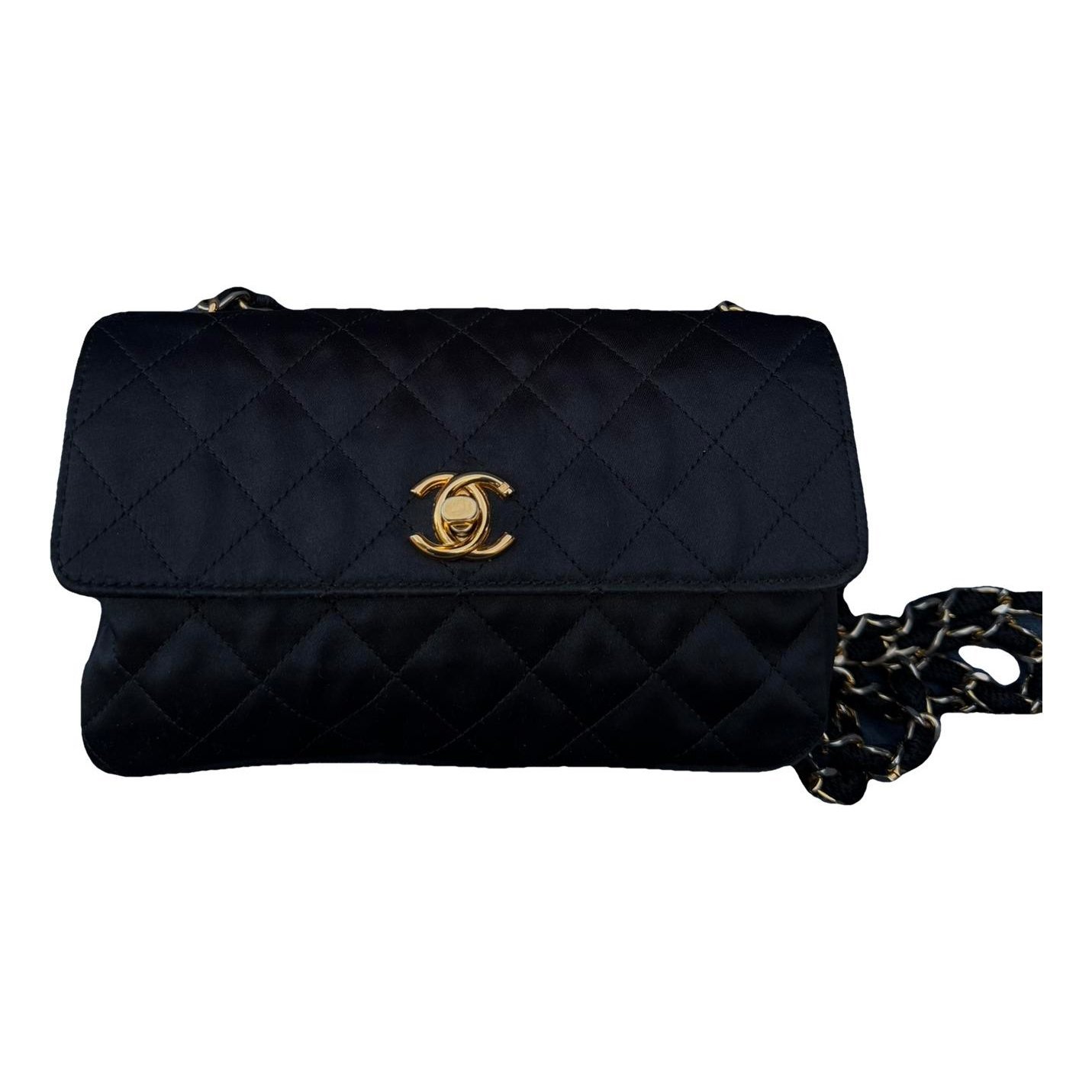 Silk crossbody bag