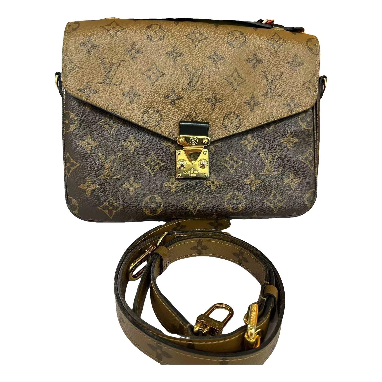 Metis leather handbag