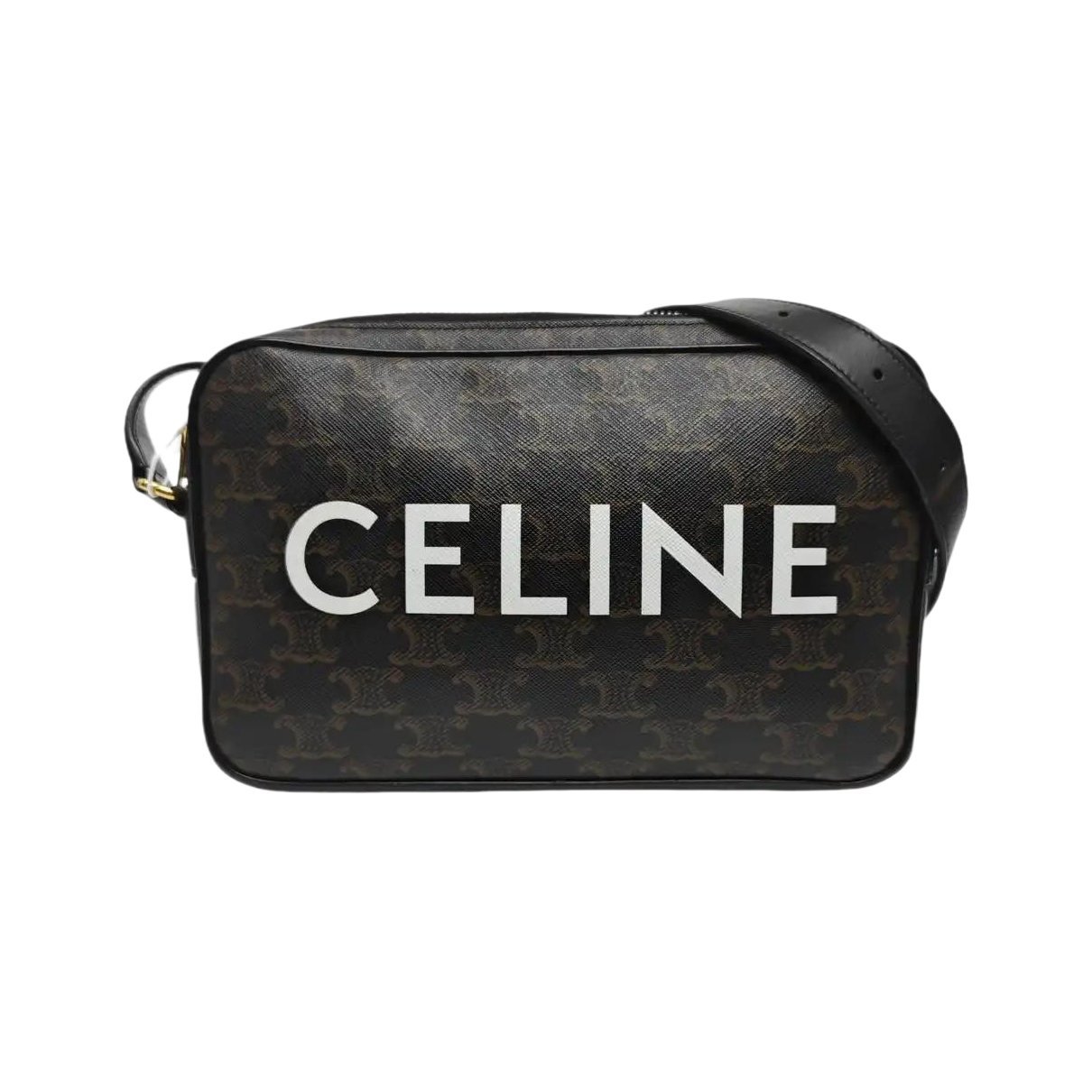 Triomphe leather crossbody bag