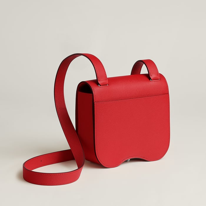 Rouge Radieux Hermès Della Cavalleria Mini Bag II