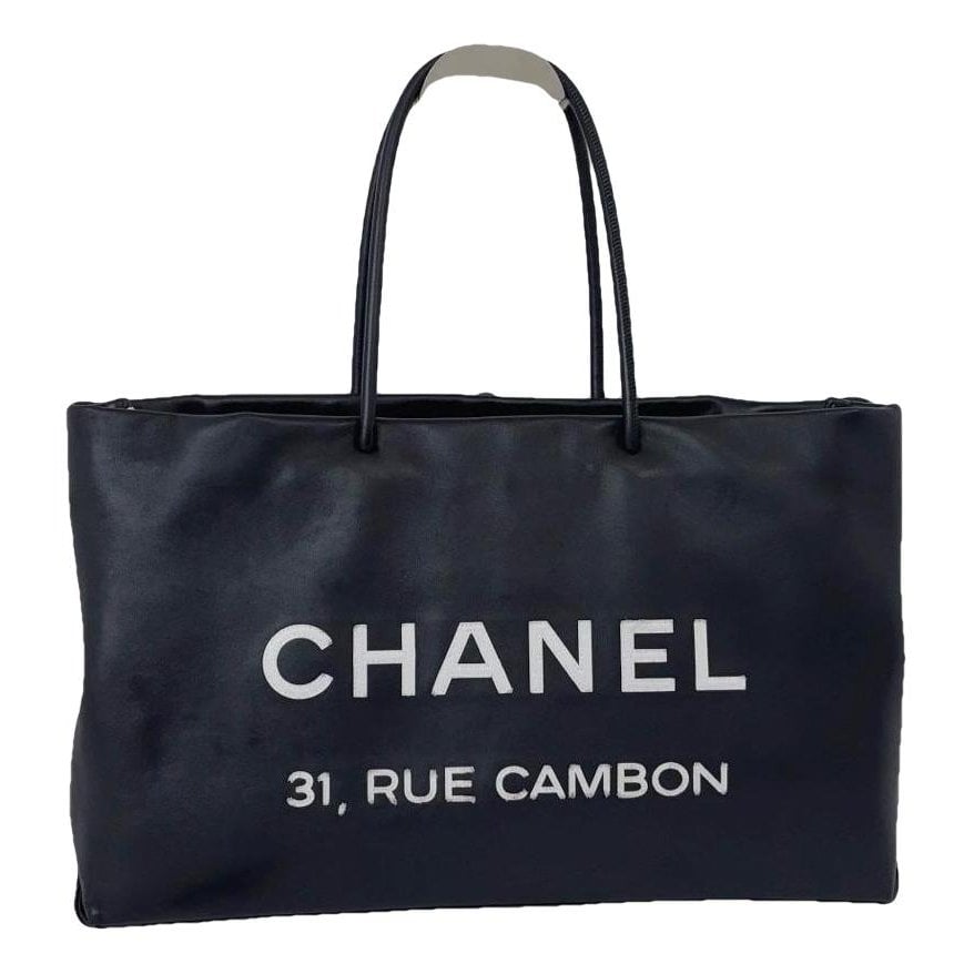 Leather tote
