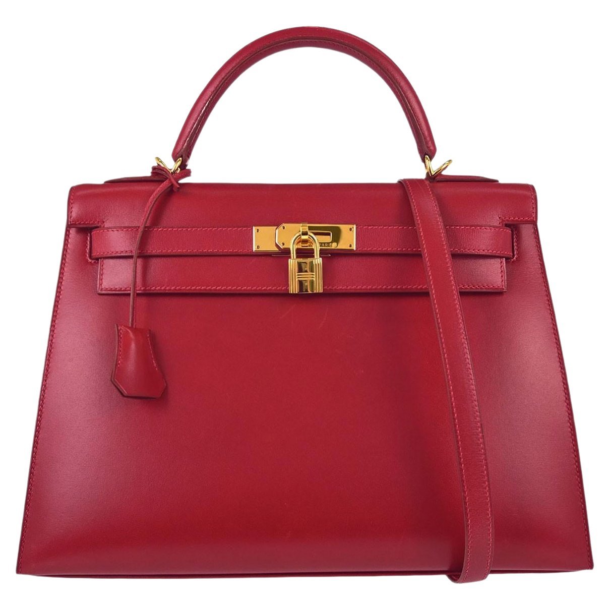 Kelly 32 pony-style calfskin handbag