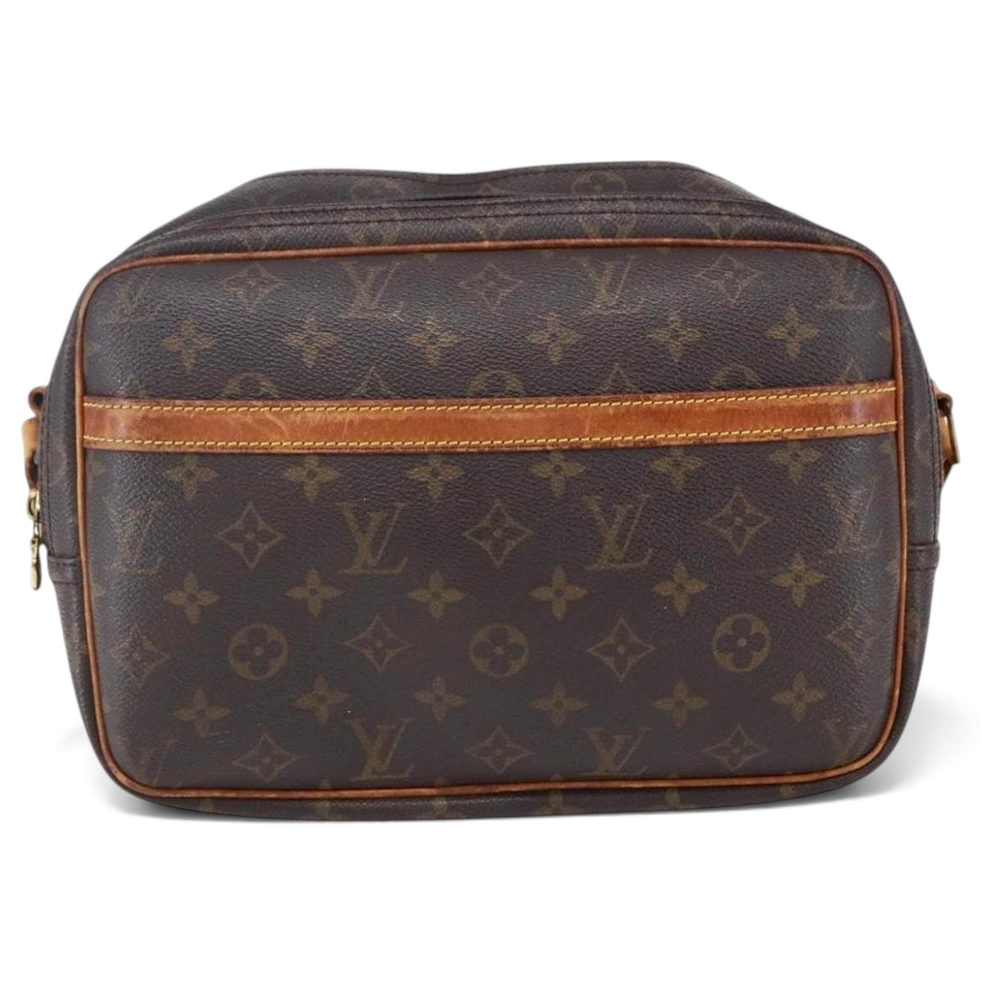 Reporter leather handbag
