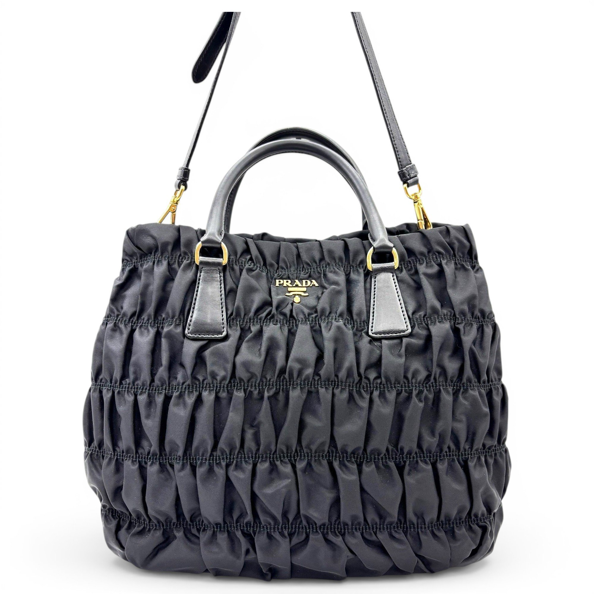 Leather handbag