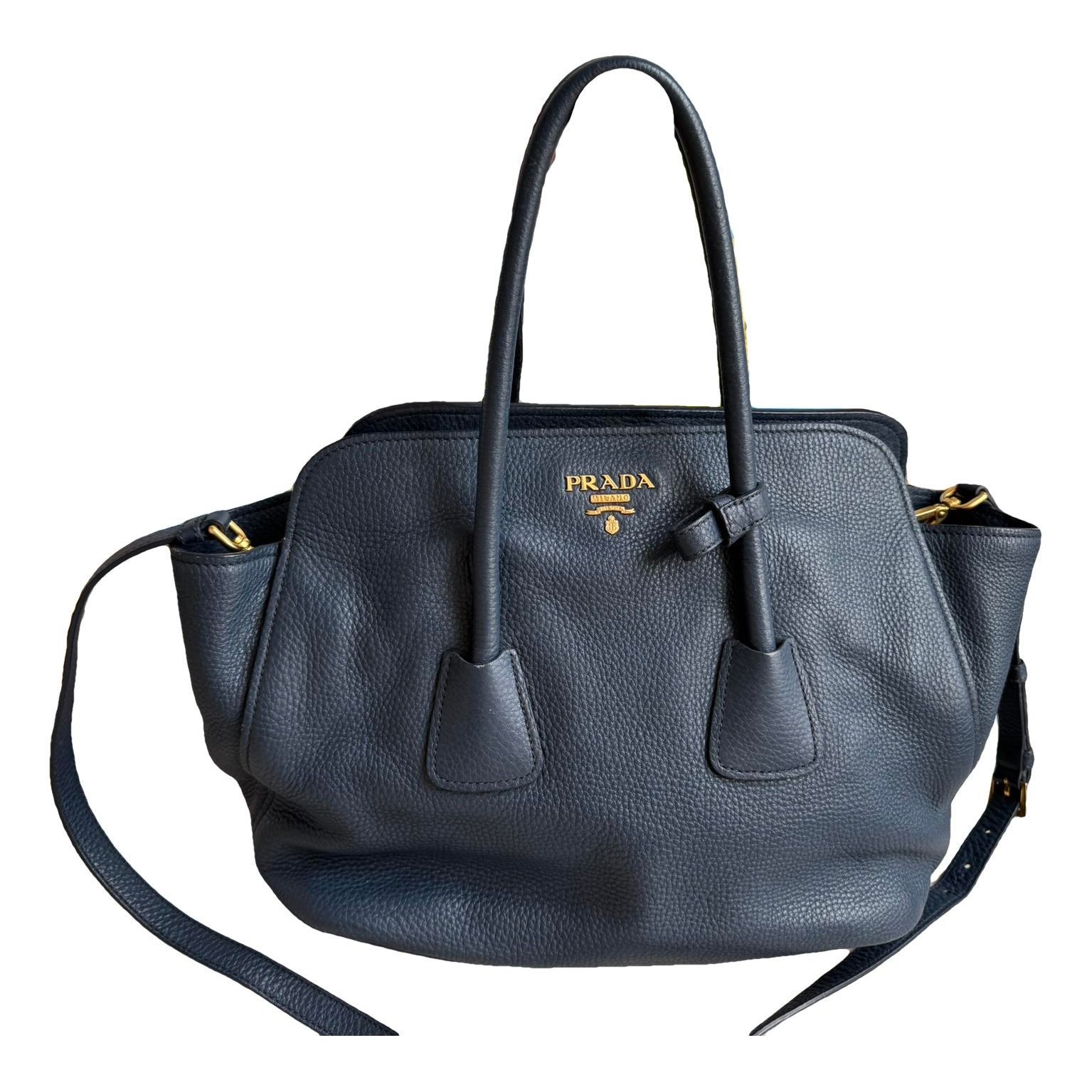 Leather tote