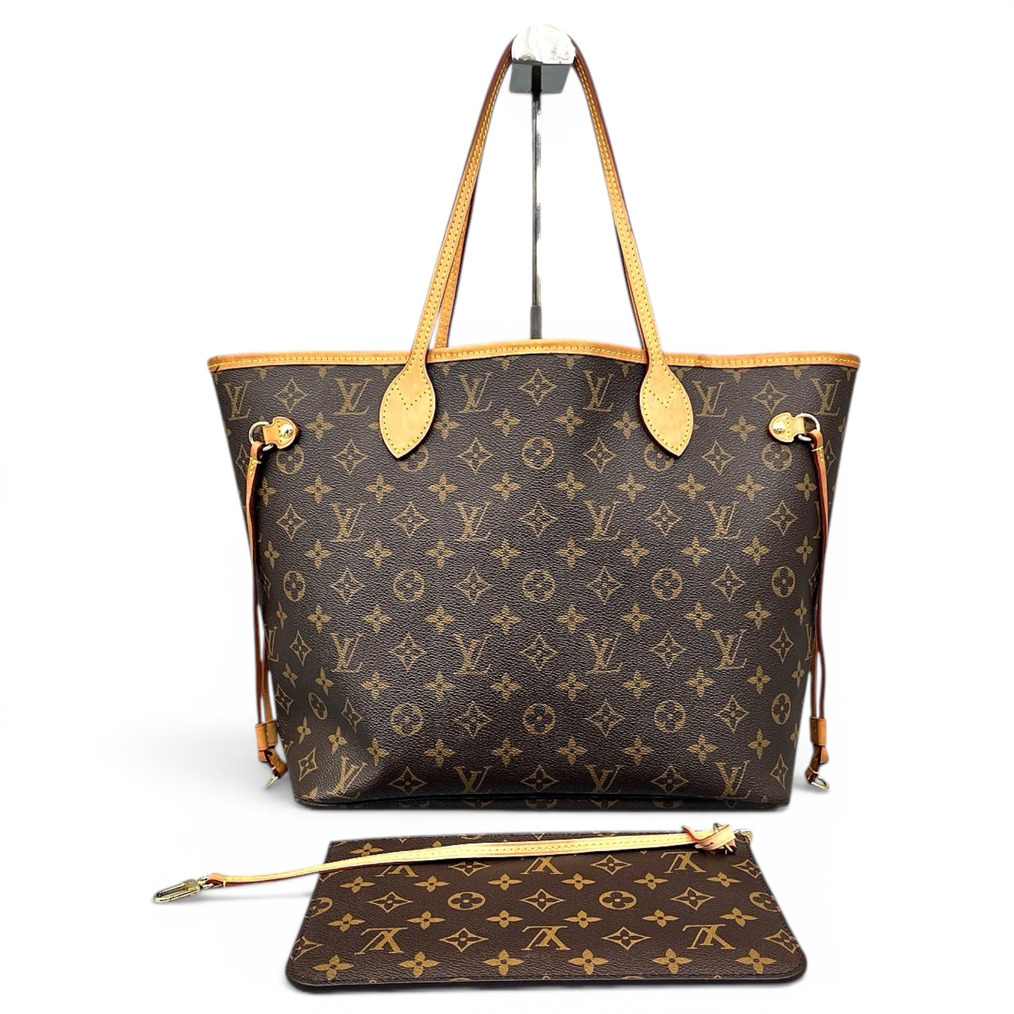 Neverfull leather handbag