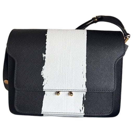 Marni Trunk leather crossbody bag