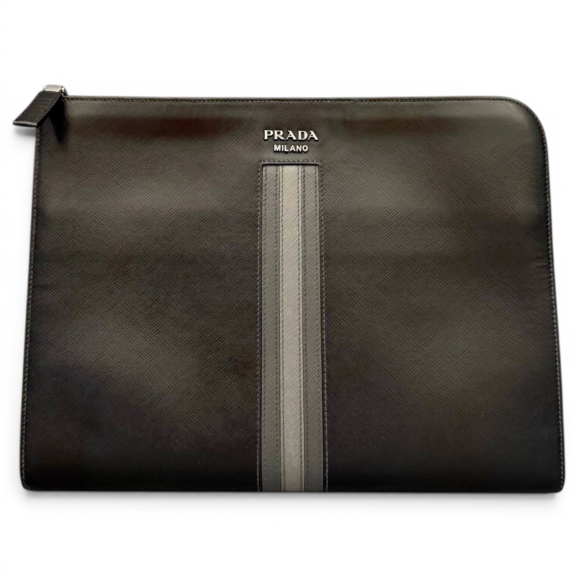 Pony-style calfskin clutch bag