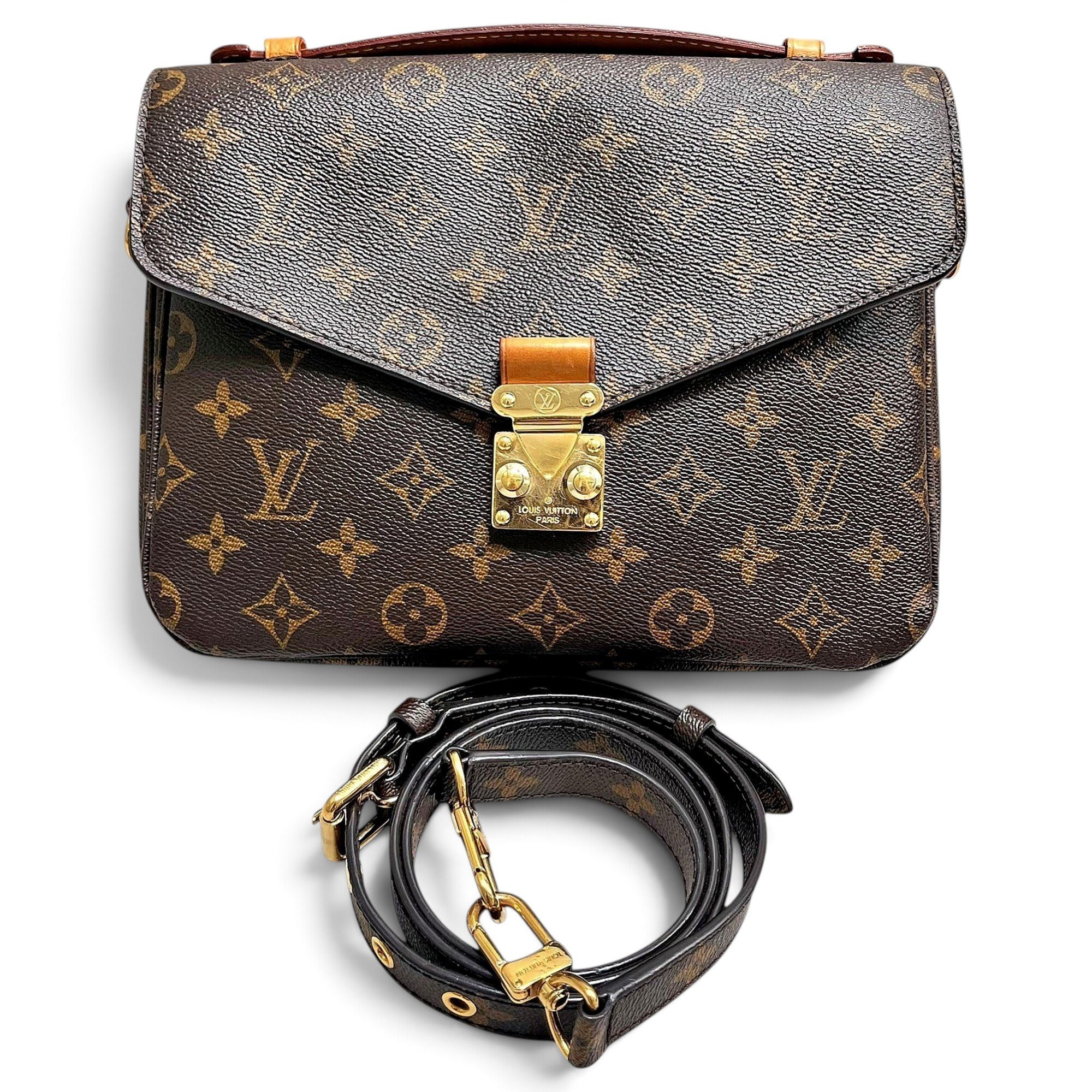 Metis leather handbag