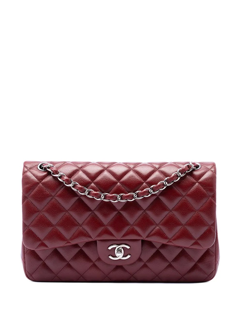 2011 Jumbo Classic Caviar Double Flap shoulder bag