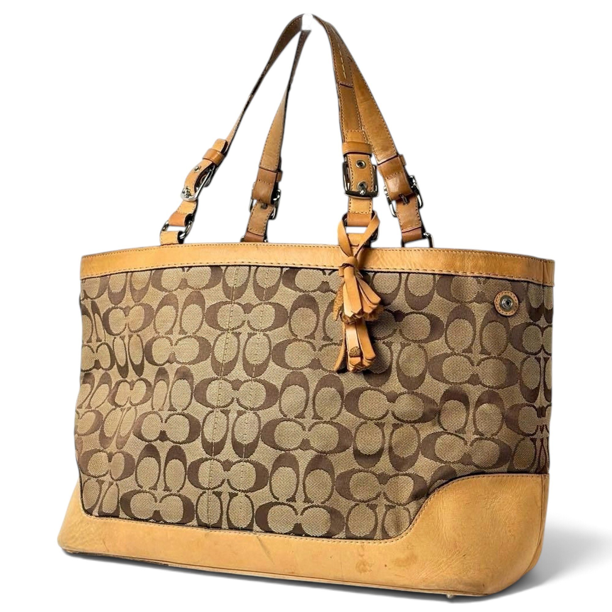 Madison leather tote