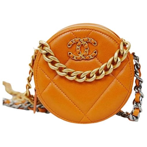 Chanel 19 leather handbag