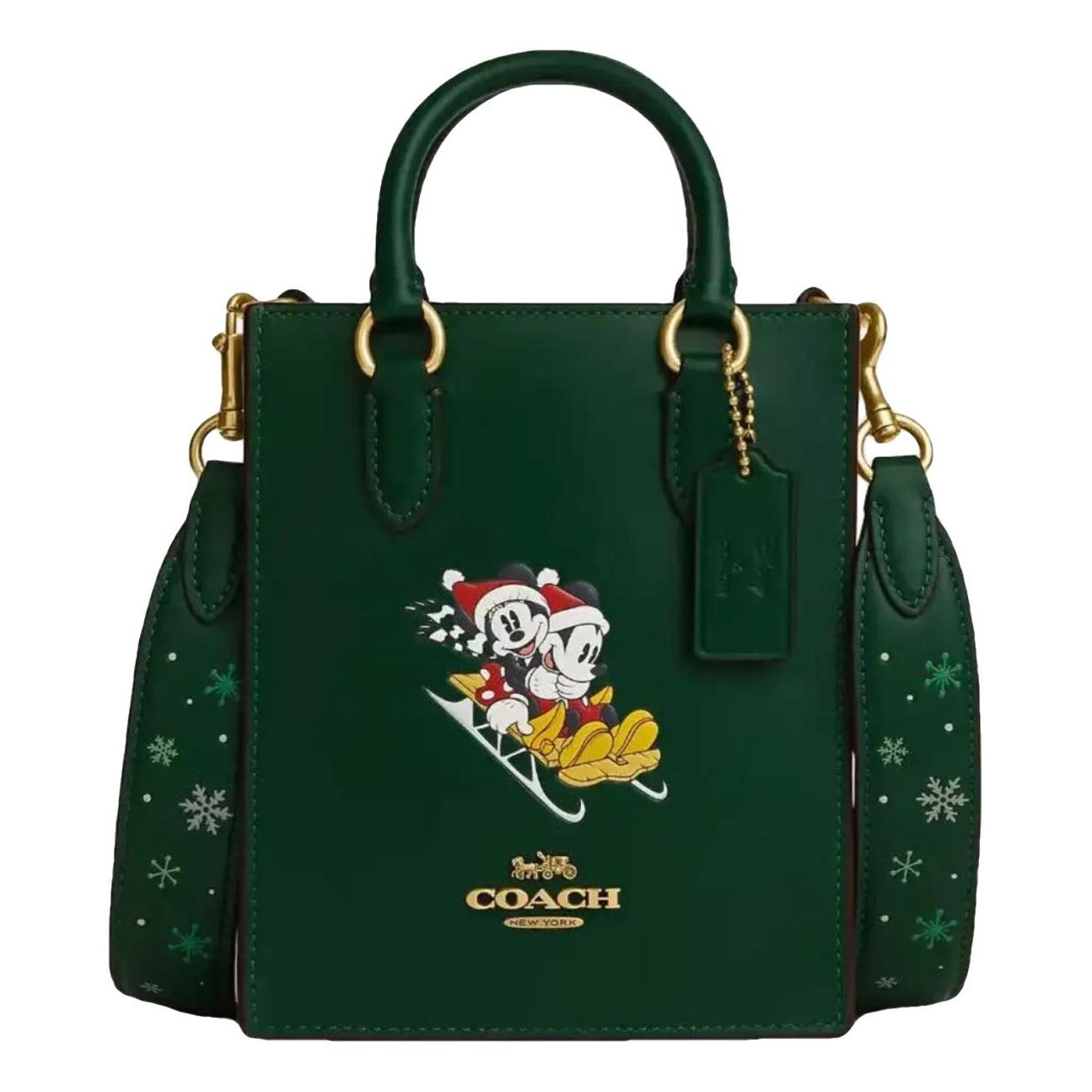 Leather tote