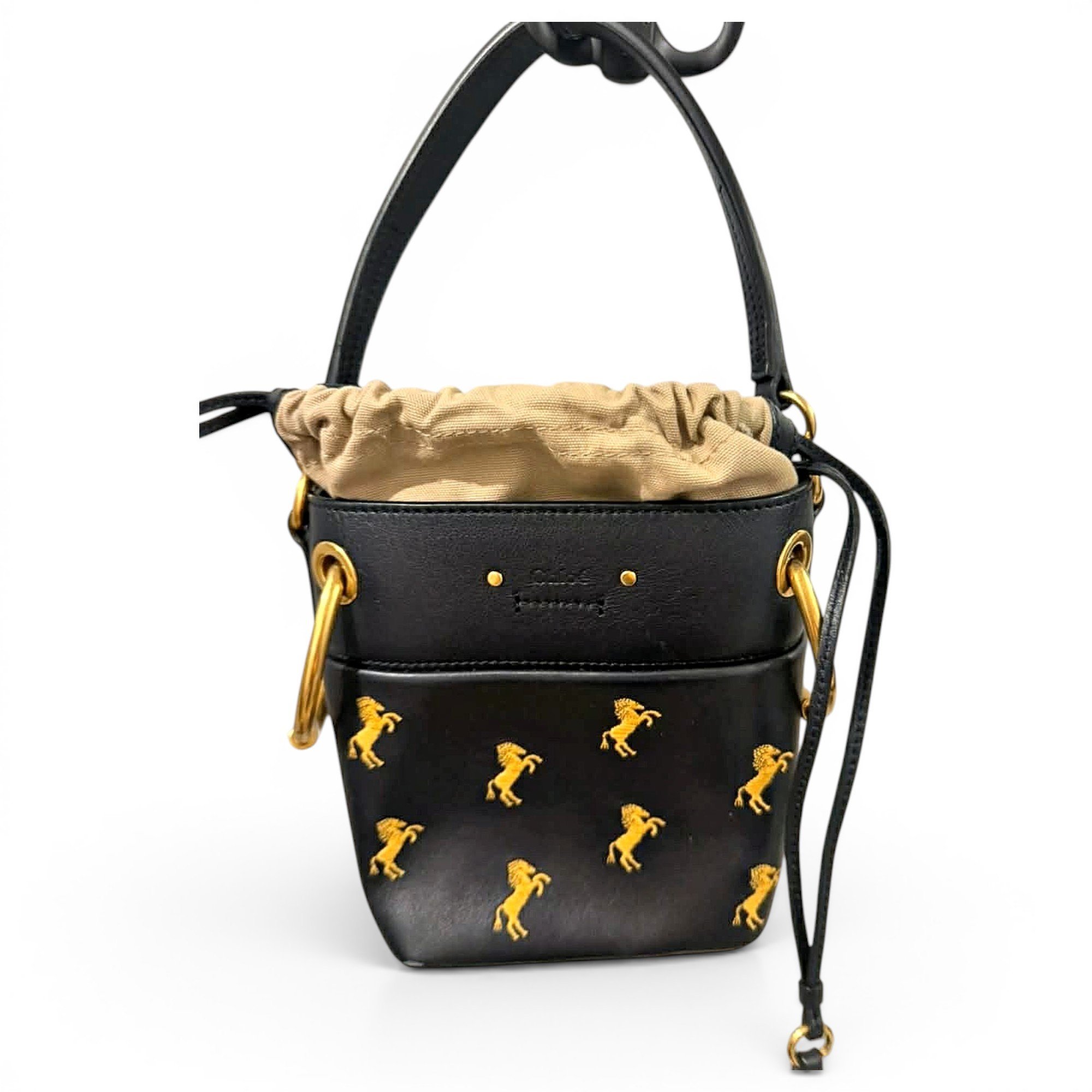 Leather handbag