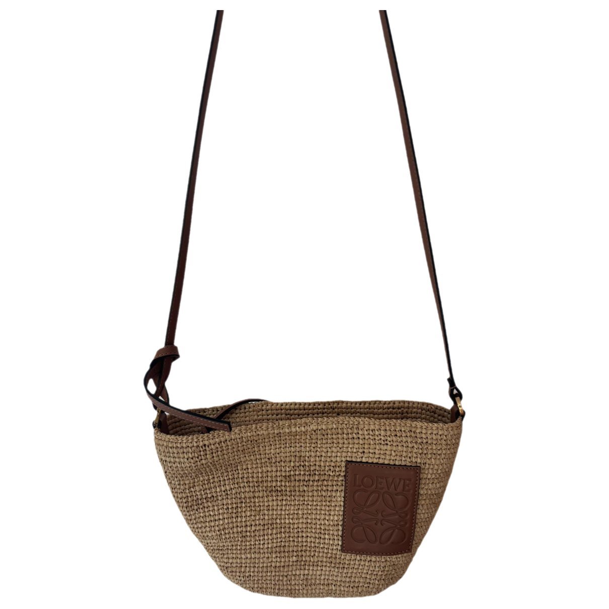 Slit crossbody bag